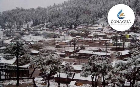 Nevadas y mucho frío por Segunda Tormenta Invernal: Conagua