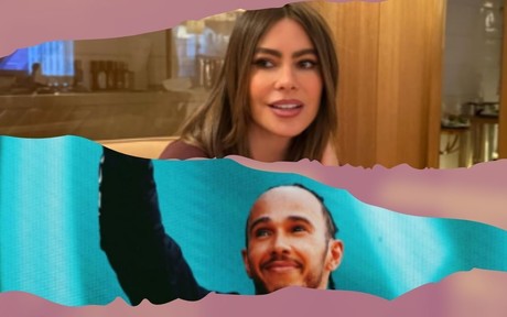 Sofia Vergara y Lewis Hamilton desatan rumores sobre una relación amorosa