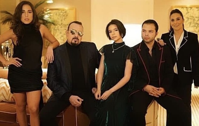 La familia Aguilar con este mensaje inicia el 2025 Foto: IG Pepe Aguilar