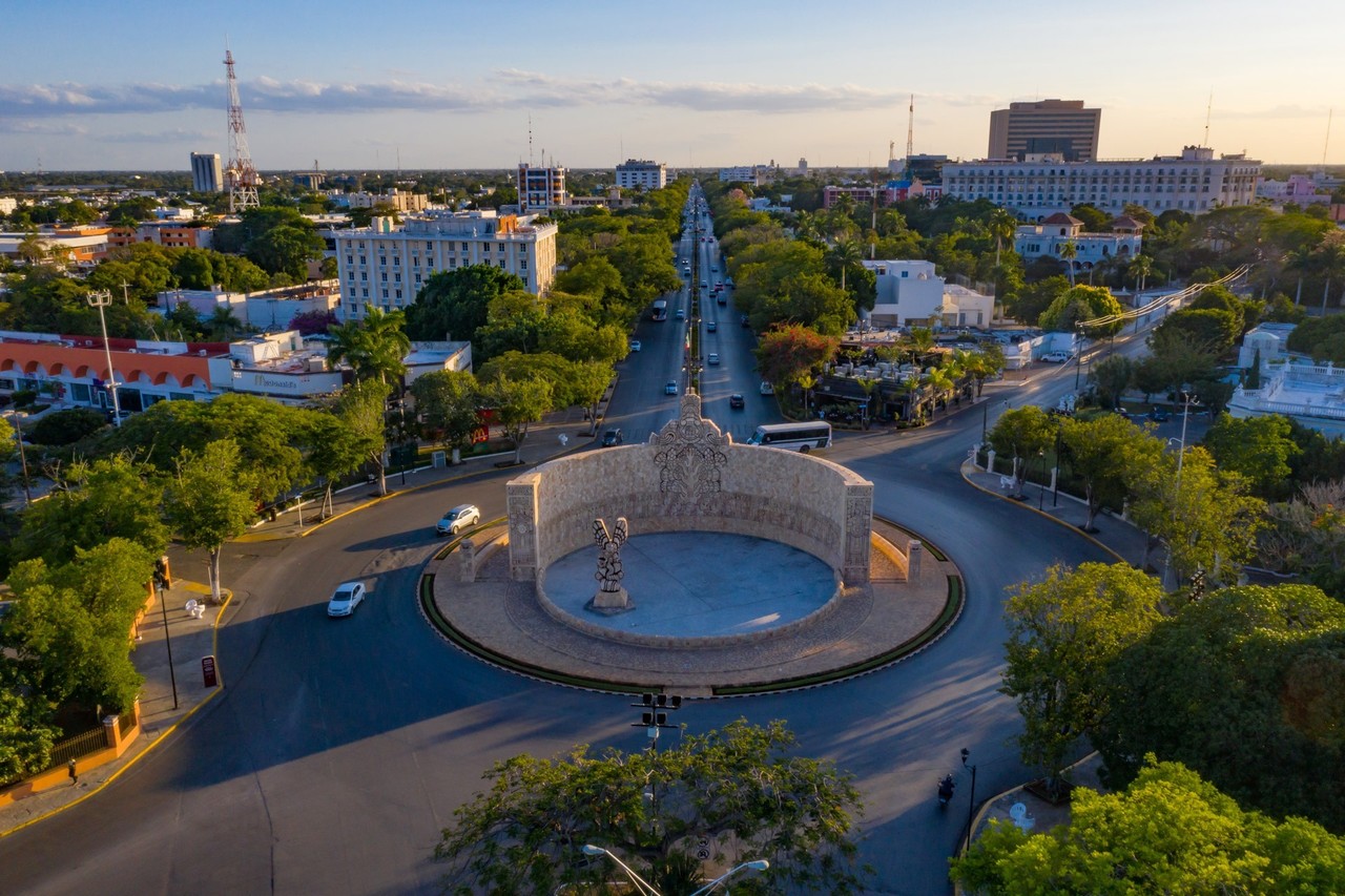 ¿Cómo puedo llegar al Remate de Paseo de Montejo? Foto: Gobierno de Estado