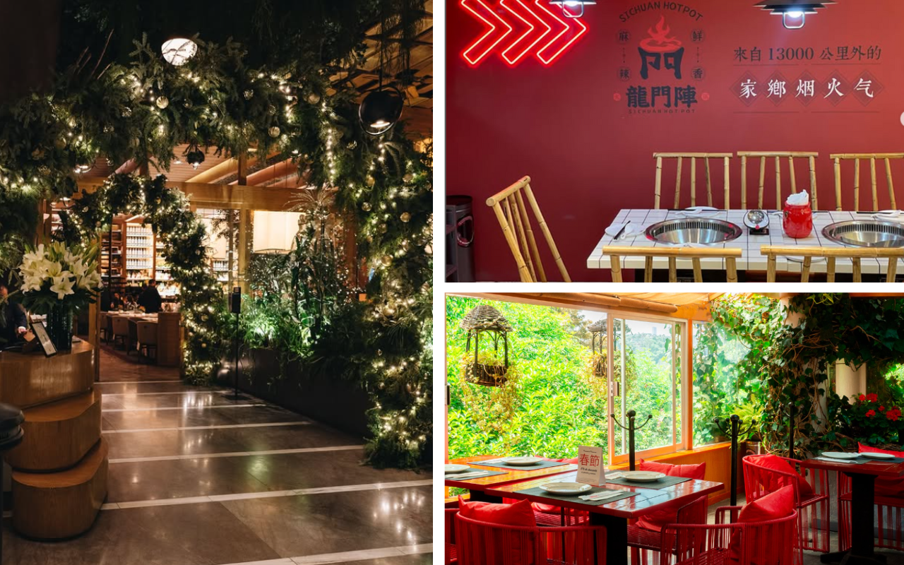 Restaurantes Hunan, China Shing y Long Men Zhen.  Foto: IG/Hunan, China Shing y Long Men Zhen editado en Canva