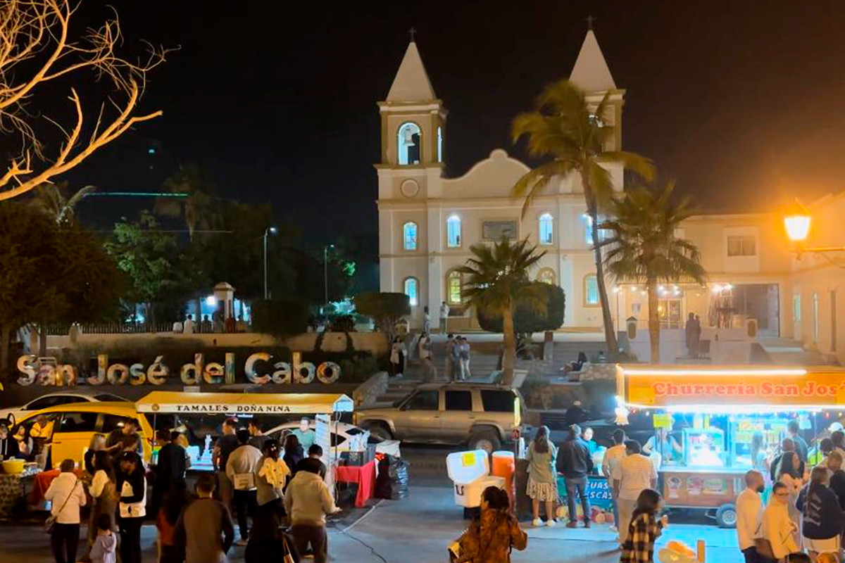 San José del Cabo resiente el desenso de temperaturas en esta temporada invernal. Fotografías: Irving Thomas.