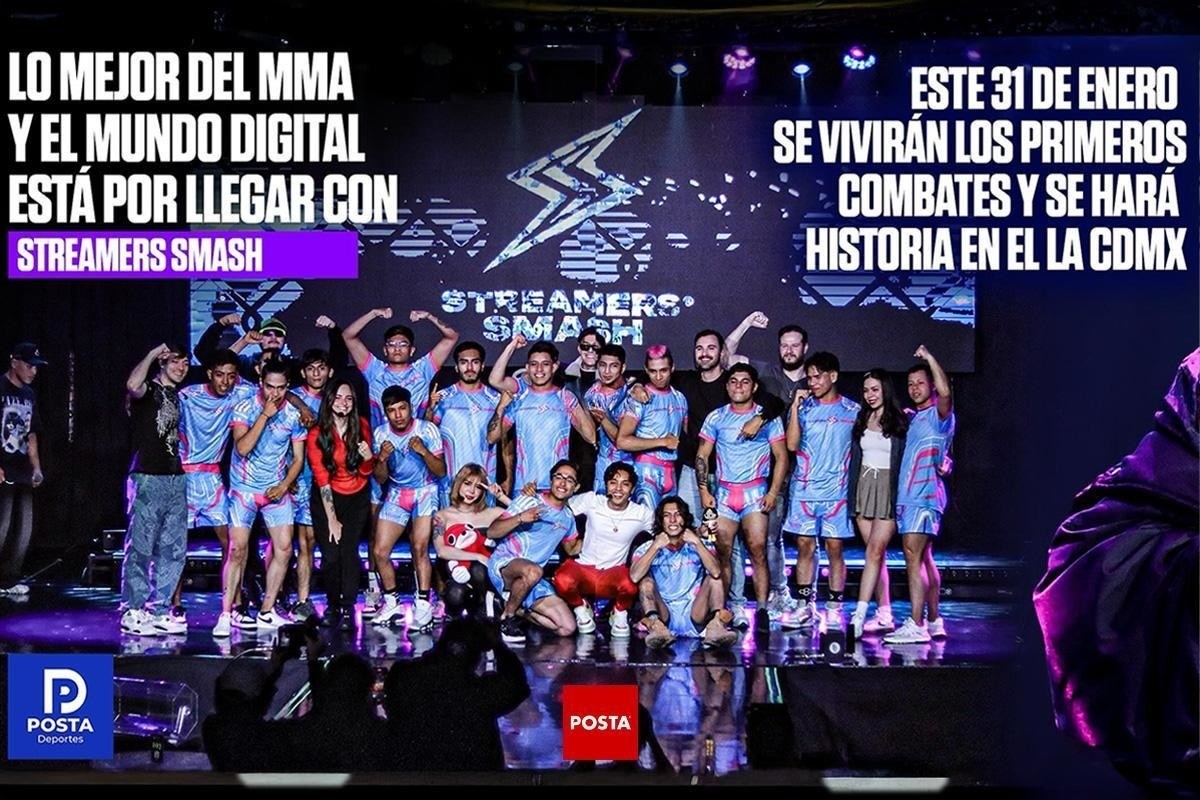 Prepárate para vivir la emoción del Streamers Smash este 31 de enero en CDMX este 31 de enero. Foto: Instagram Streamer Smash