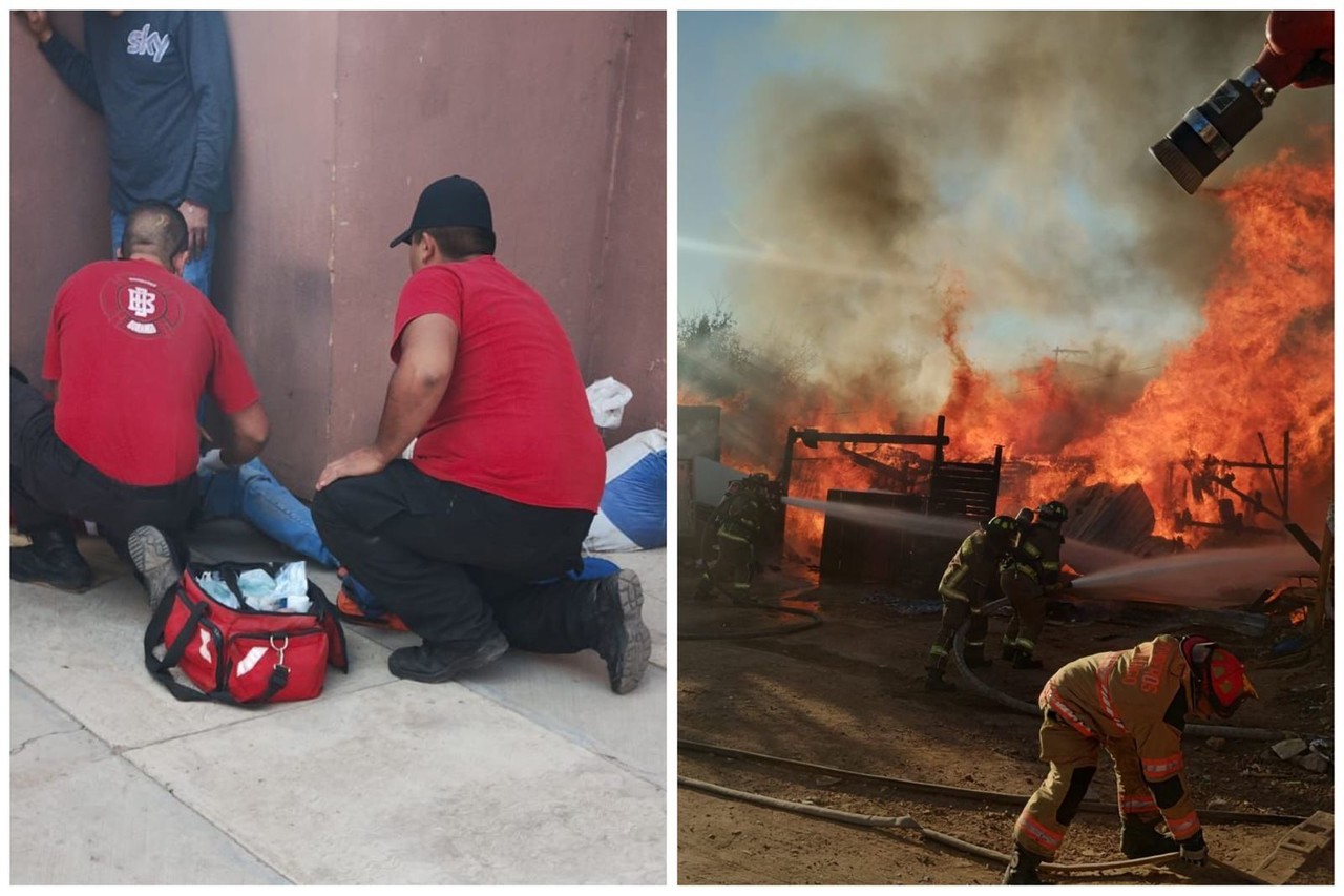 Muchos héroes de las llamas necesitan contención emocional luego de cubrir emergencias. Fotos: Jesús Carrillo.