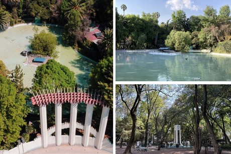 ¿Parque México se queda sin lago? Esto pasa tras su vaciado y limpieza en la Condesa