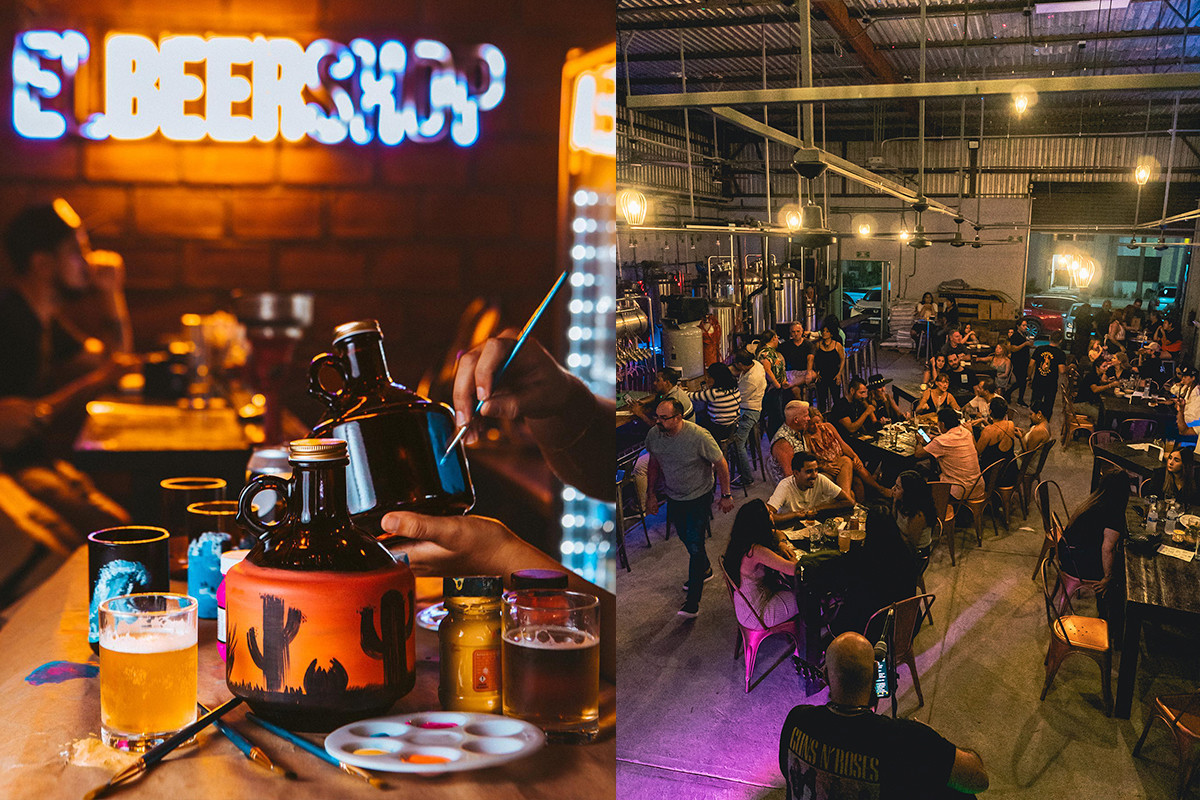 Cervecerías como The Beer Shop o Yenekamu ya poseen una buena clientela en Los Cabos. Fotografías: Facebook.