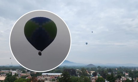 VIDEO | Cae globo areostático en Edomex y 2 extranjeros resultan heridos