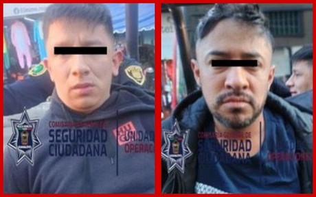 ¿Los reconoces? Denúncialos, detienen a 2 hopmbres por ataque con arma de fuego