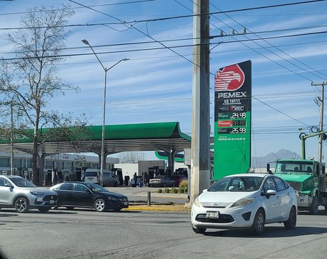 Gasolina en Saltillo: ¿Por qué la Magna supera los 24 pesos en algunas estaciones?