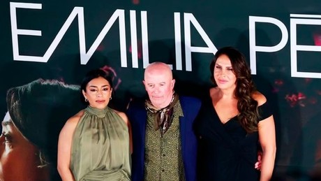 Elenco y director de Emilia Pérez presentan la cinta en México; Selena Gómez brilla por su ausencia