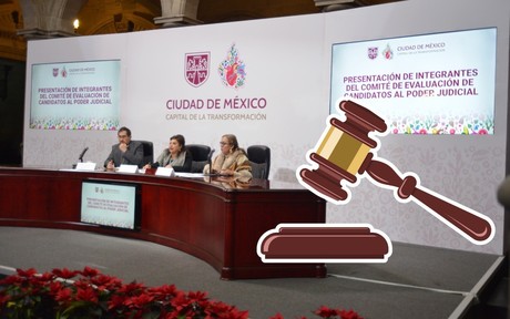 Este es el Comité de Evaluación de Candidatos al Poder Judicial de la Ciudad de México