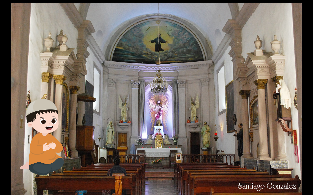 Esta iglesia se encuentra en el corazón de la capital de Durango. Foto: Durango Sagoto.