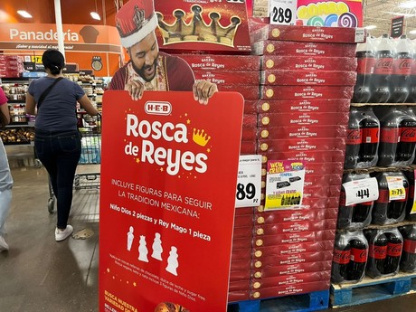 Día de Reyes: este es el precio y los sabores de las roscas en HEB de Monterrey