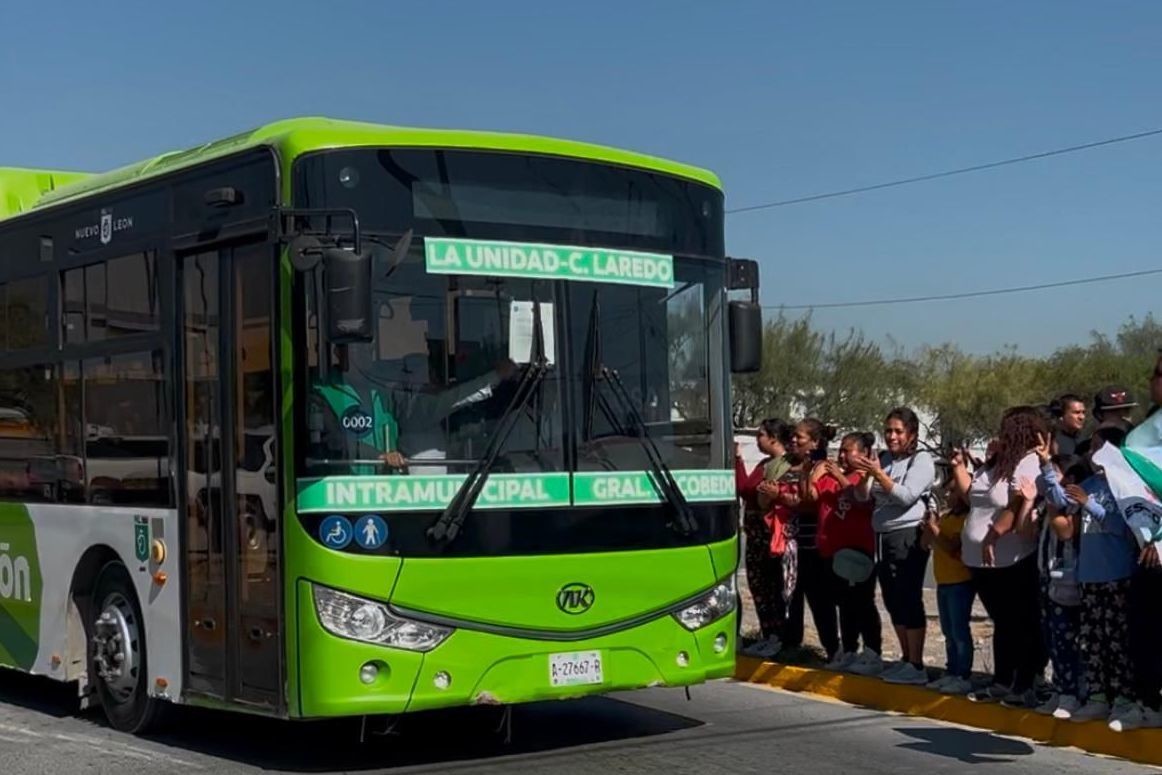 Unidad de Transporte. Foto: Gobierno de Nuevo León