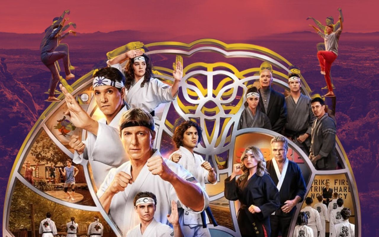 Netflix lanzó un teaser trailer de la sexta temporada de 'Cobra Kai IV: Parte III', con secretos que nos podrían ayudar a entender la historia de estos últimos episodios. FOTO: CANVA/IG: @cobrakaiseries