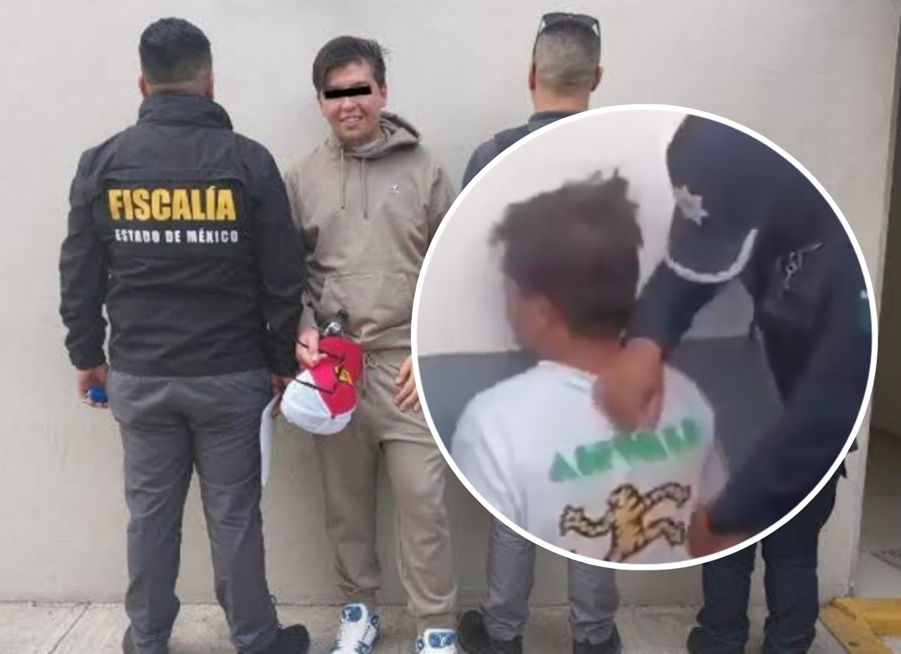 Los familiares de la influencer acudieron al centro penitenciario después de la difusión del video. Imagen: FGJEM/Captura de pantalla