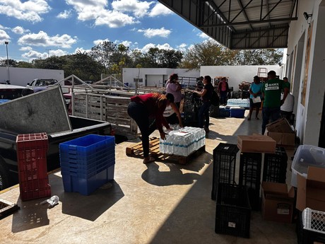 El Banco de Alimentos de Yucatán entregó comida a más de 31 mil personas