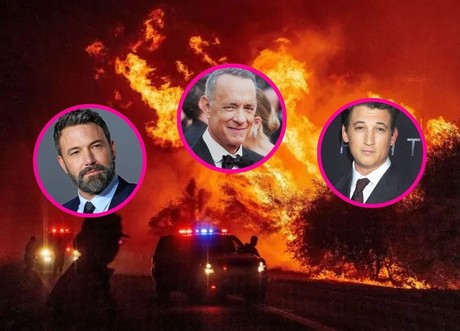 Estos son los famosos de Hollywood que estan en riesgo de perder su casa por incendio