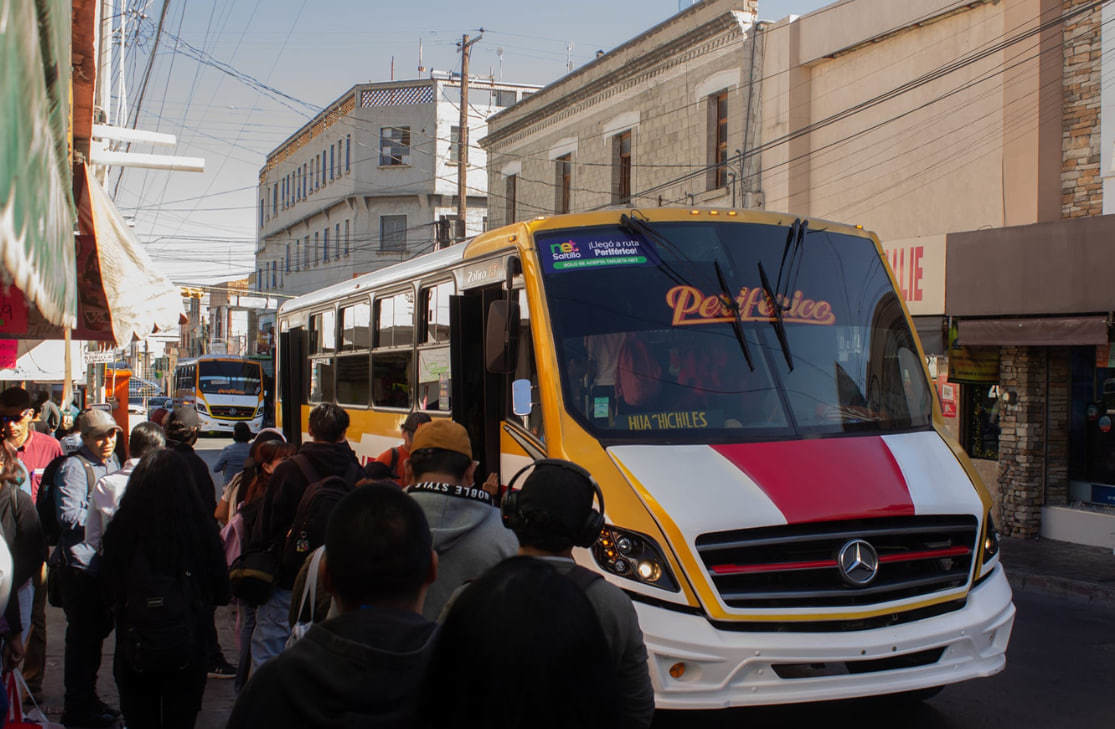 Descartan incrementar la tarifa del transporte público en Satillo. (Fotografía: Archivo)