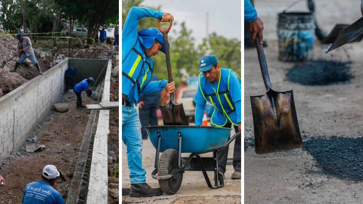 Las obras se realizan con recursos ahorrados a finales del 2024 Foto: Ayuntamiento de Mérida