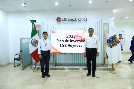 Invertirá LG Electronics 100 MDD en Tamaulipas, generando más de mil 300 empleos