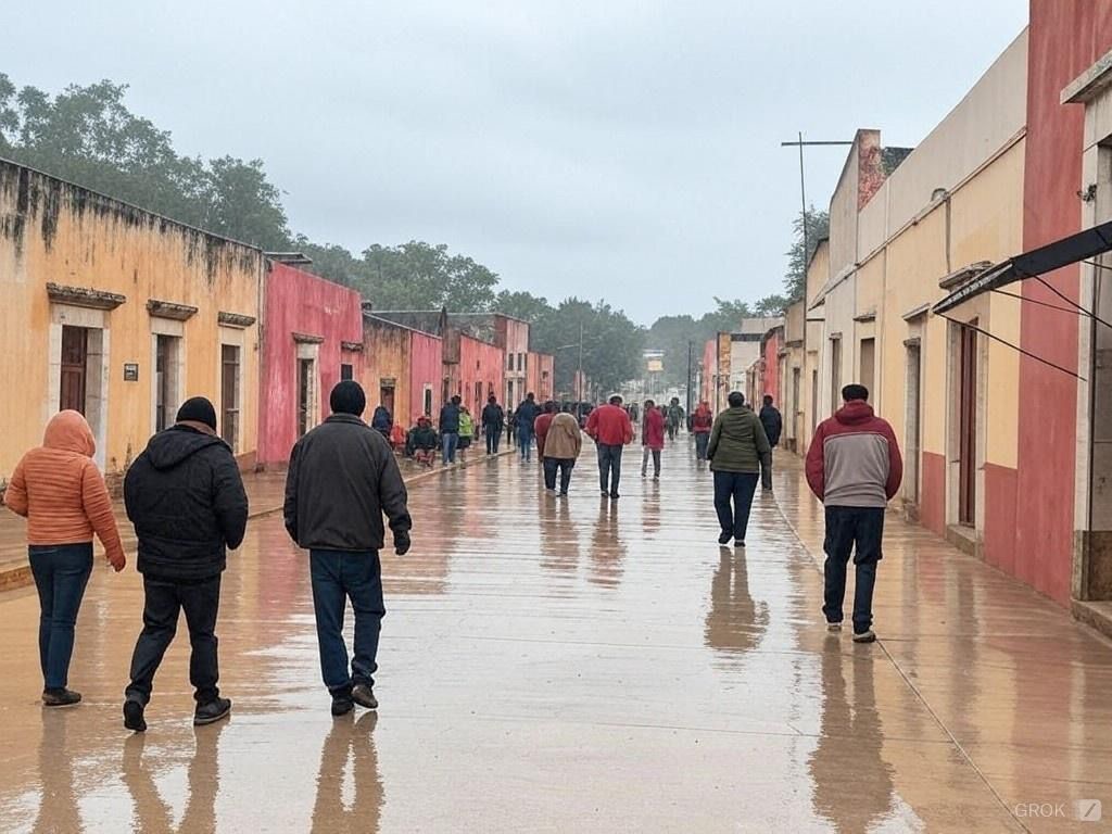 Los efectos del frente frío número 21 seguirán sobre  la región generando bajas temperaturas por la noche.- Fuente archivo POSTA