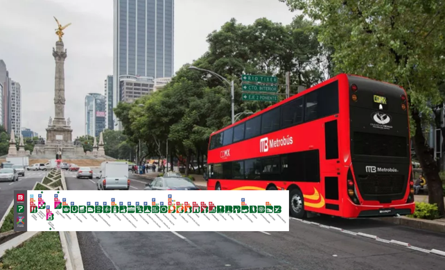 Metrobús de la línea 7 sobre Reforma, lista de estaciones Foto: metrobus.cdmx.gob edición en canva