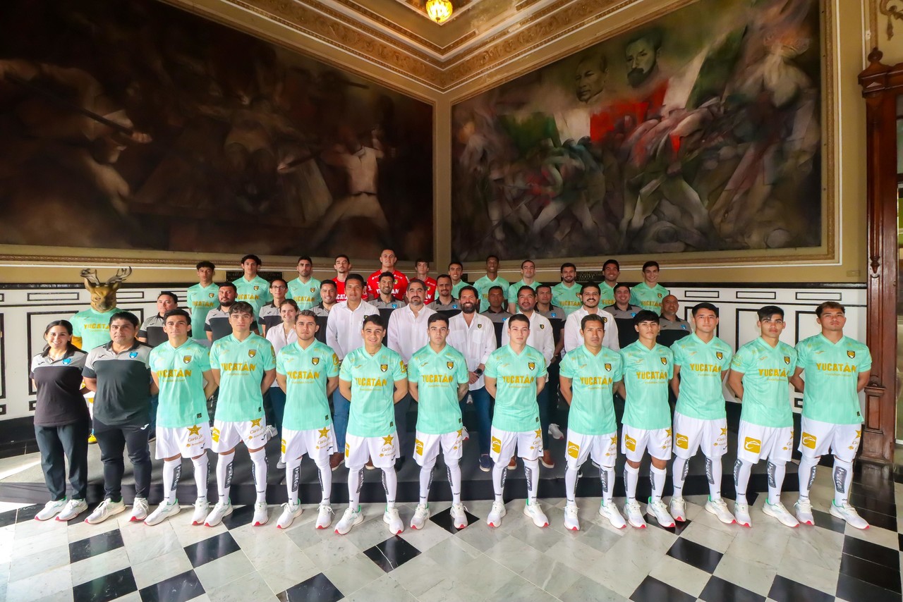 ¿Qué otros sitios icónicos en Yucatán se han usado para la foto oficial?. Foto: Venados FC