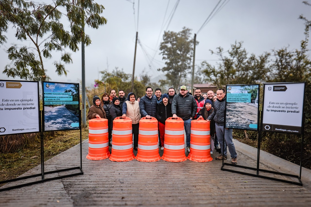 El proyecto garantiza un acceso más seguro y cómodo para los residentes de la comunidad. Foto: Gobierno de Santiago.