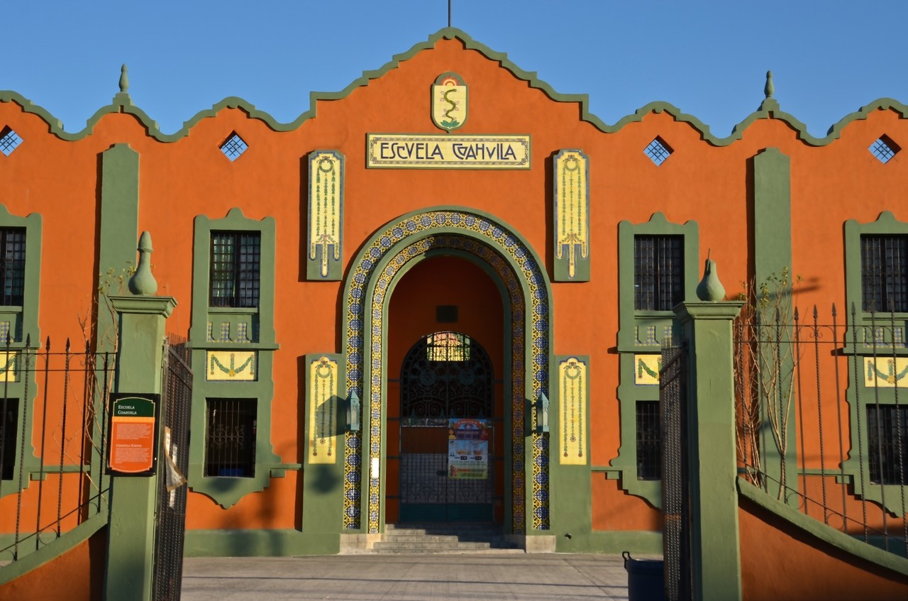 Escuela Coahuila. Foto de gobierno.