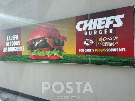 Carl's Jr tiene la hamburguesa de los Kansas City Chiefs y este es su costo