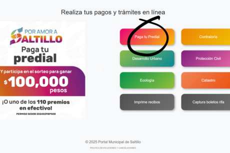 Saltillo Fácil, ¿Cómo puedes pagar tu predial en línea?