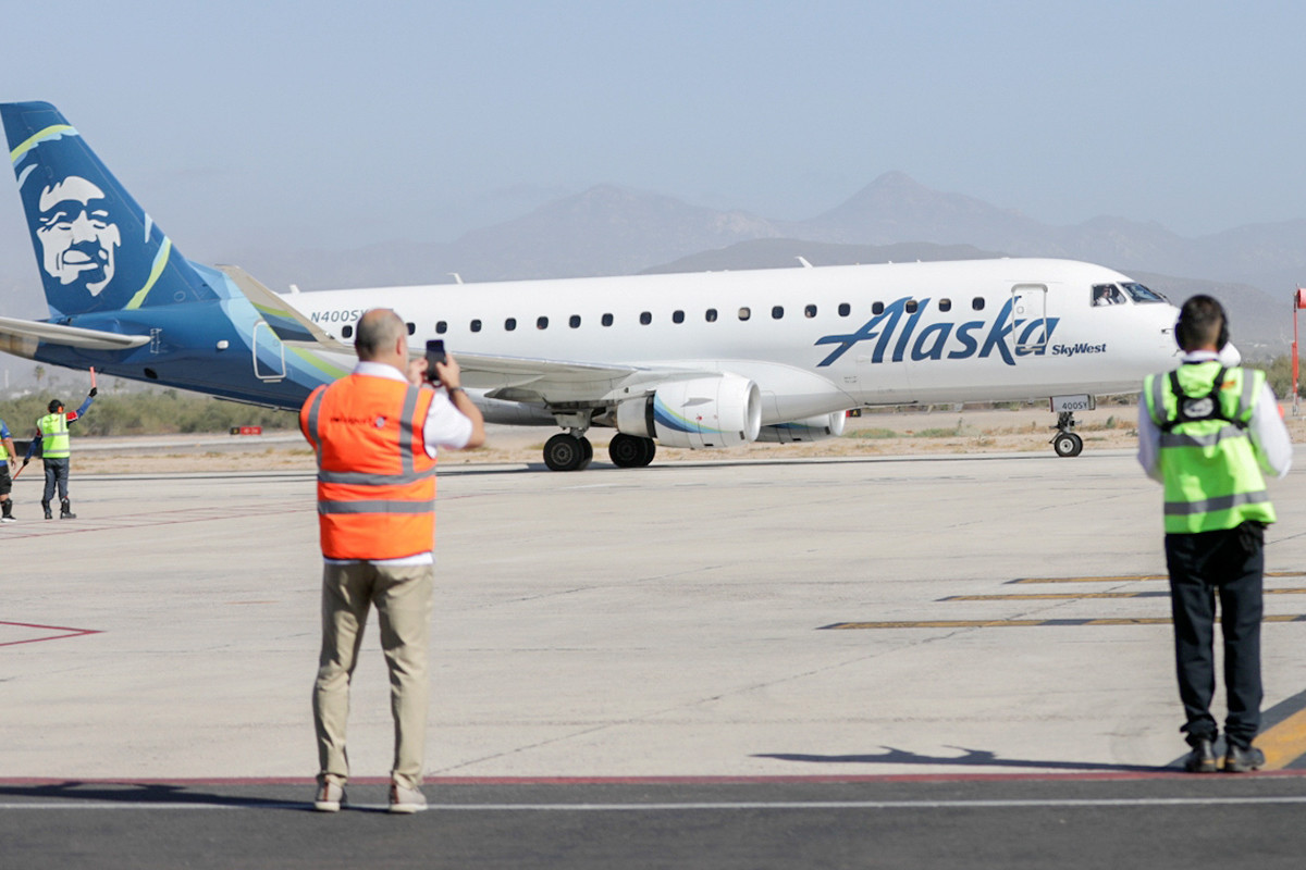 Comienzan los vuelos directos a Los Ángeles a través de Alaska Airlines. Foto: Setue.