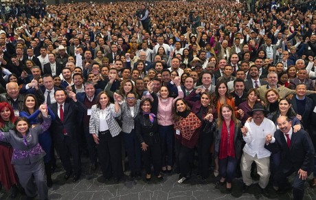 Coahuila participa en el  Encuentro Nacional Municipal con la presidenta Sheinbaum