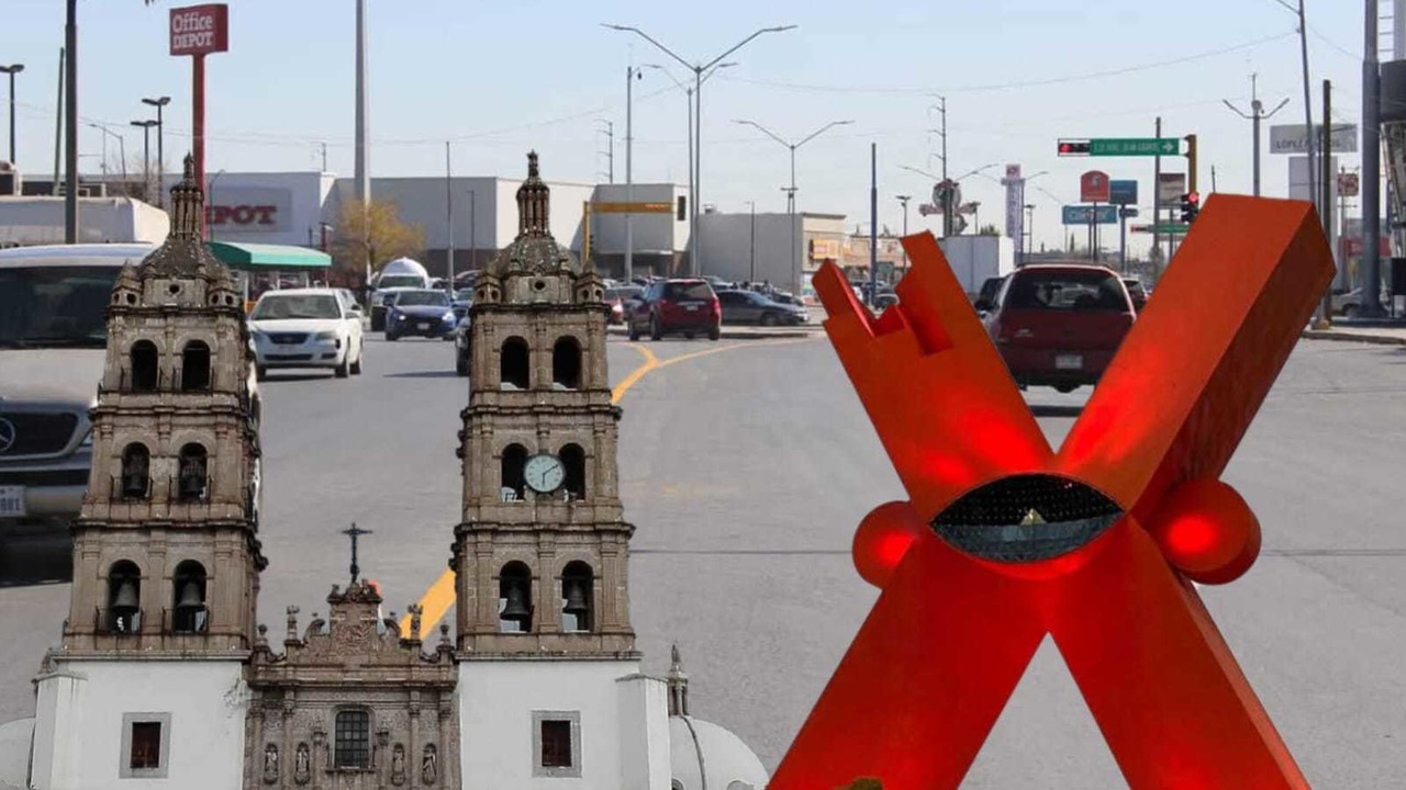 Si planeas viajar por carretera de Durango a Ciudad Juárez, te informamos cuál es la vía más segura. Foto: Gerardo Lares, Facebook/ Ciudad Juárez/ Plaza de la Mexicanidad.