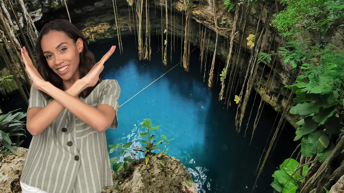 Al visitar un cenote hay que hacerlo con respeto y no dañarlos Foto: Dorian D1/Canva