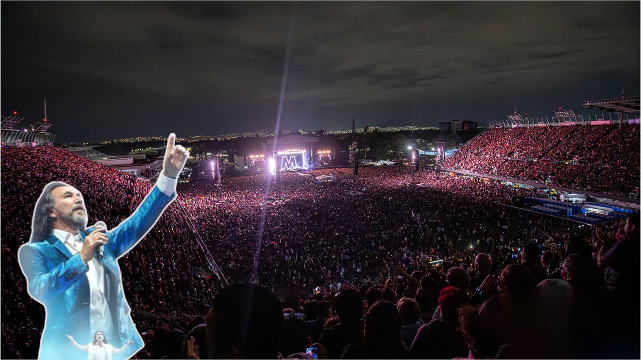 Marco Antonio Solís, El Buki Foto: Estadio GNP, IG/@marcoantoniosolis_oficial