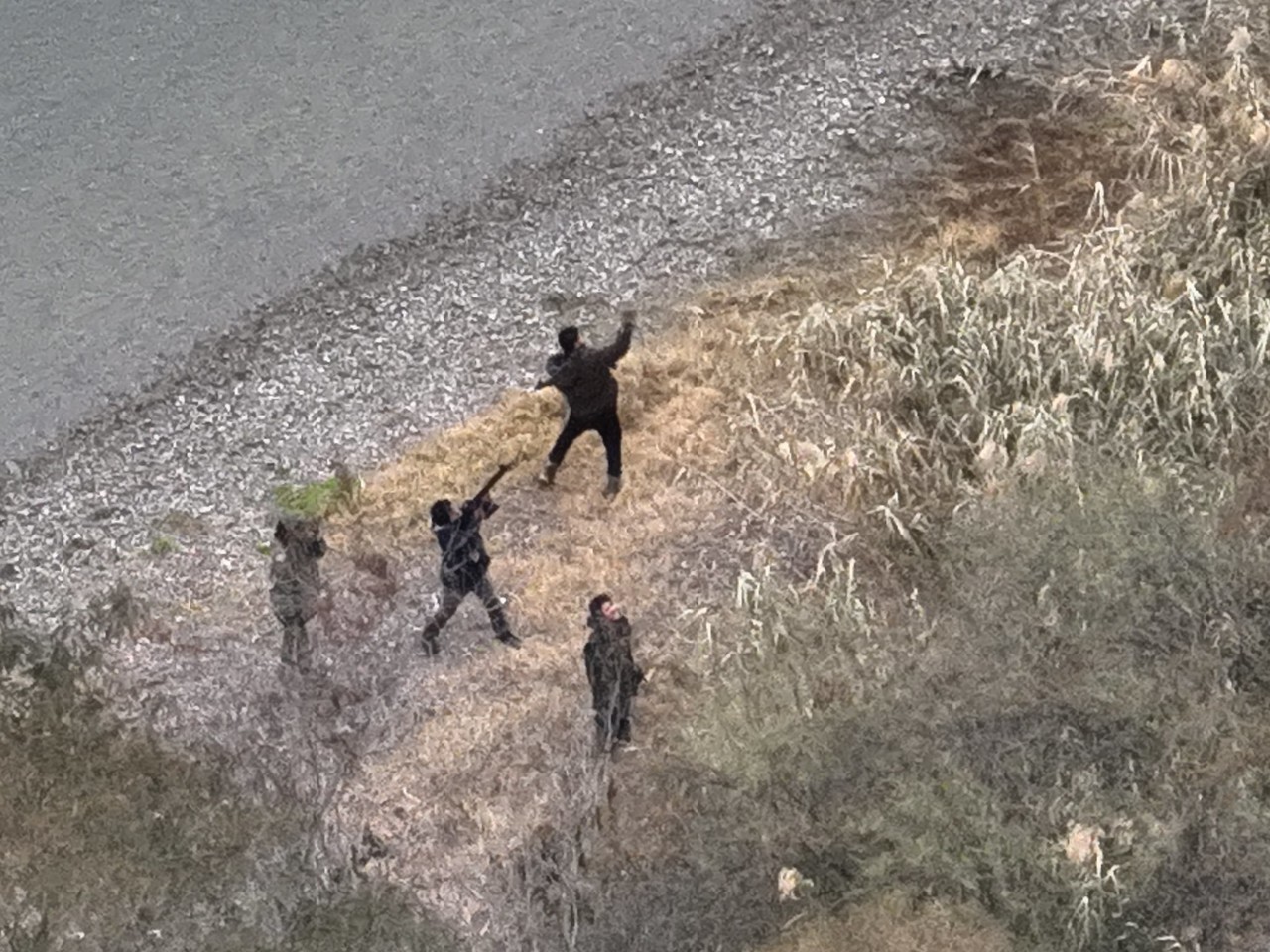 Un nuevo episodio de violencia se registró en la frontera entre México y Estados Unidos, luego de que sujetos armados dispararan desde territorio mexicano contra agentes de la Patrulla Fronteriza en suelo estadounidense. Foto: Redes sociales