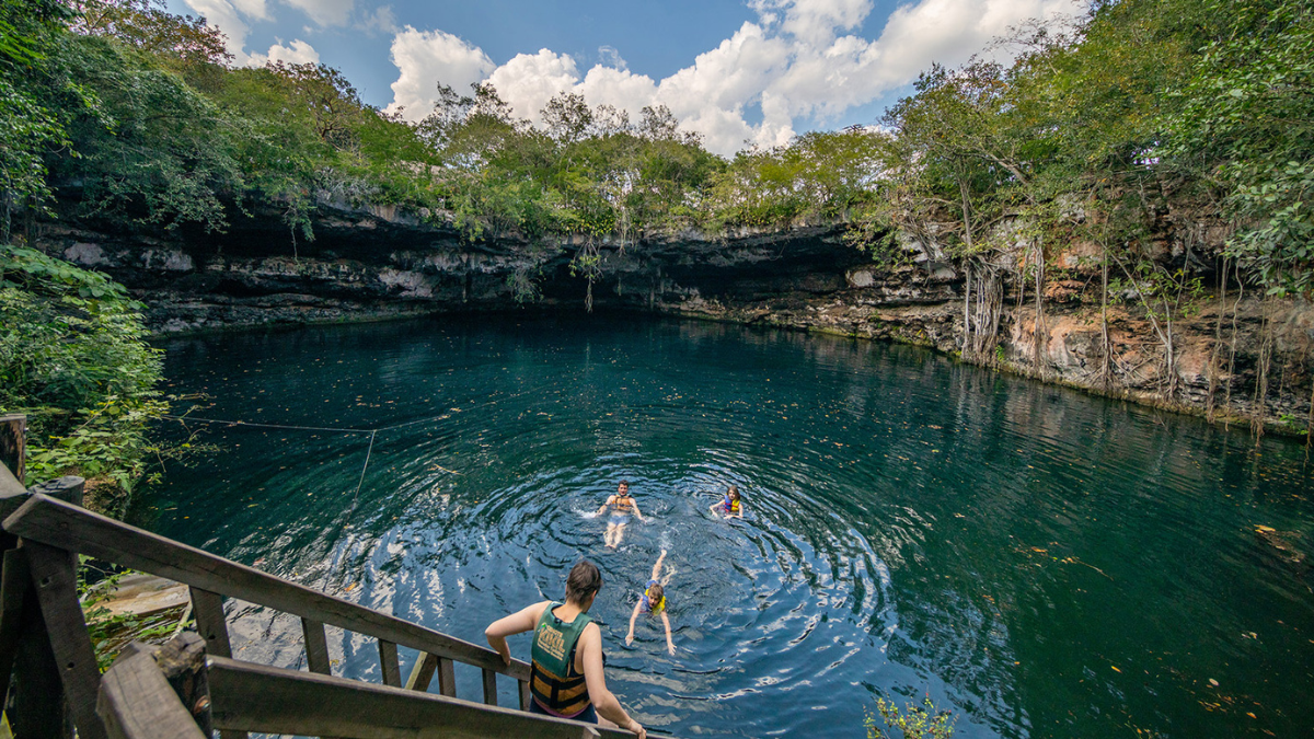 Los cenotes de Tizimín son de los más increíbles de Yucatán Foto: Yucatán Travel