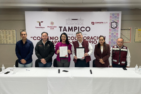 Tampico y COMAPA firman importante convenio de colaboración ¿de qué se trata?