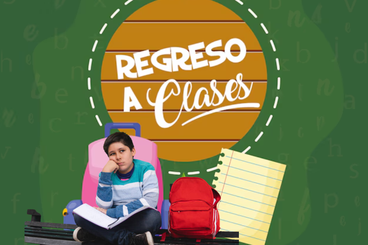 Regreso a Clases Foto: Freepik, editado en Canva