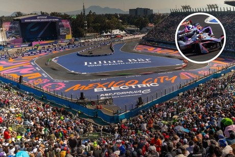 Así va a quedar el Estadio GNP con la llegada de la Formula E a CDMX