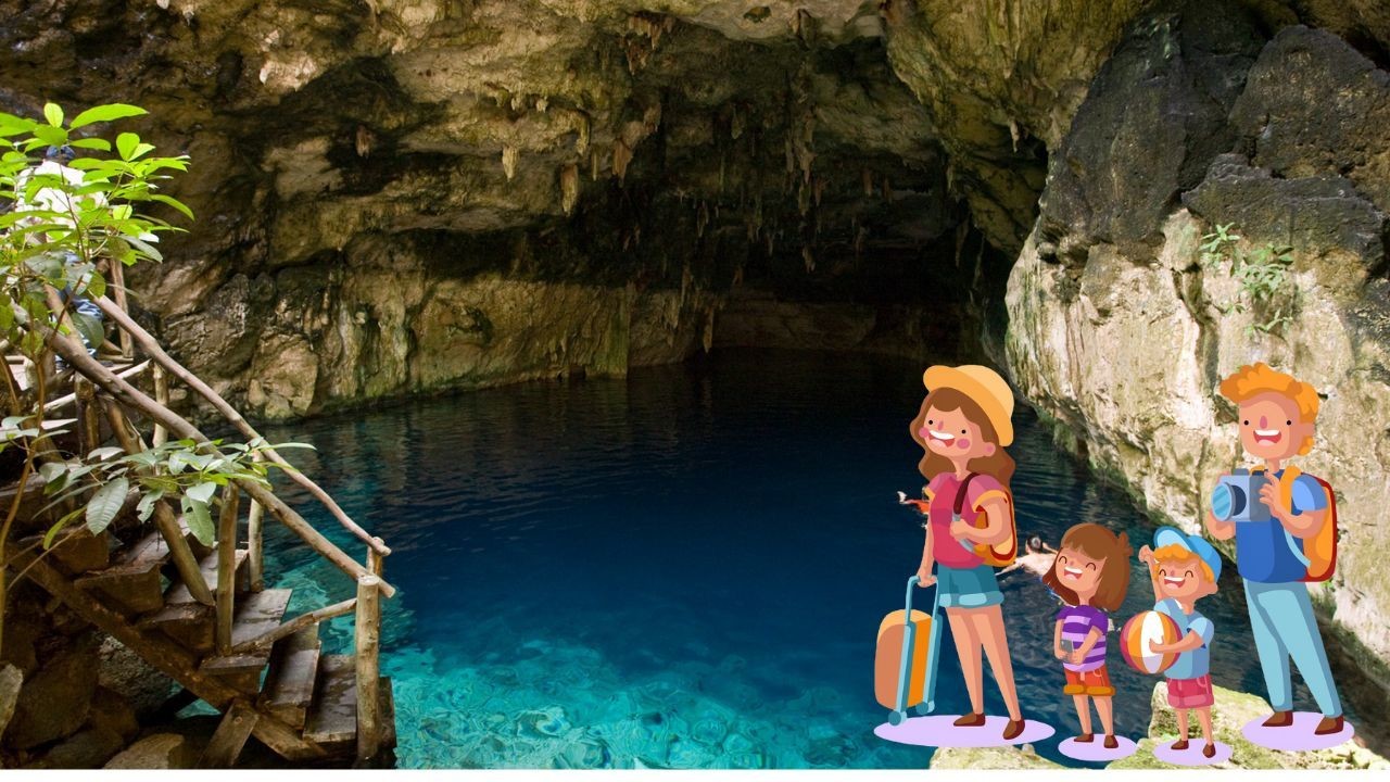 Los cenotes son la opción perfecta para pasar una tarde relajante en familia Foto: Turismo Yucatán/Chichén Itzá