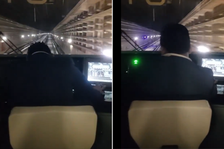 (VIDEO) Autoridades investigan a un conductor ebrio en el Metro CDMX