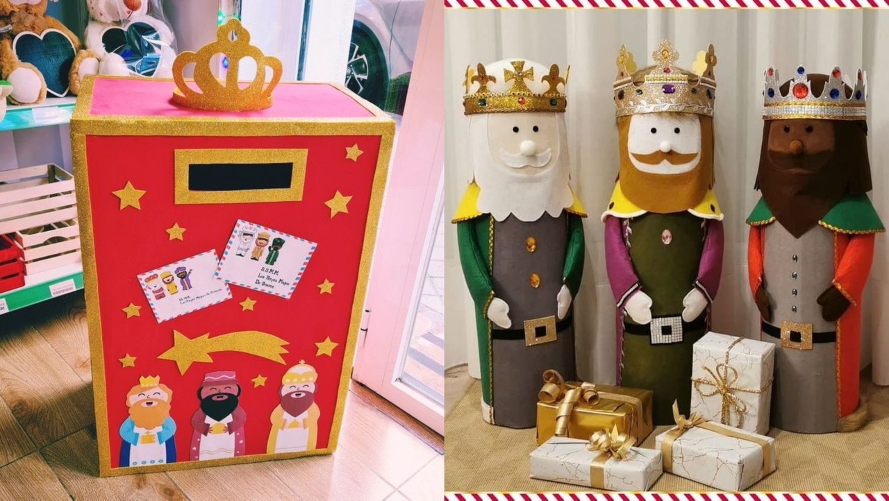 DIY: Crea un buzón mágico para recibir a los Reyes Magos. Foto: Lore detalles/Antojitos de boda y