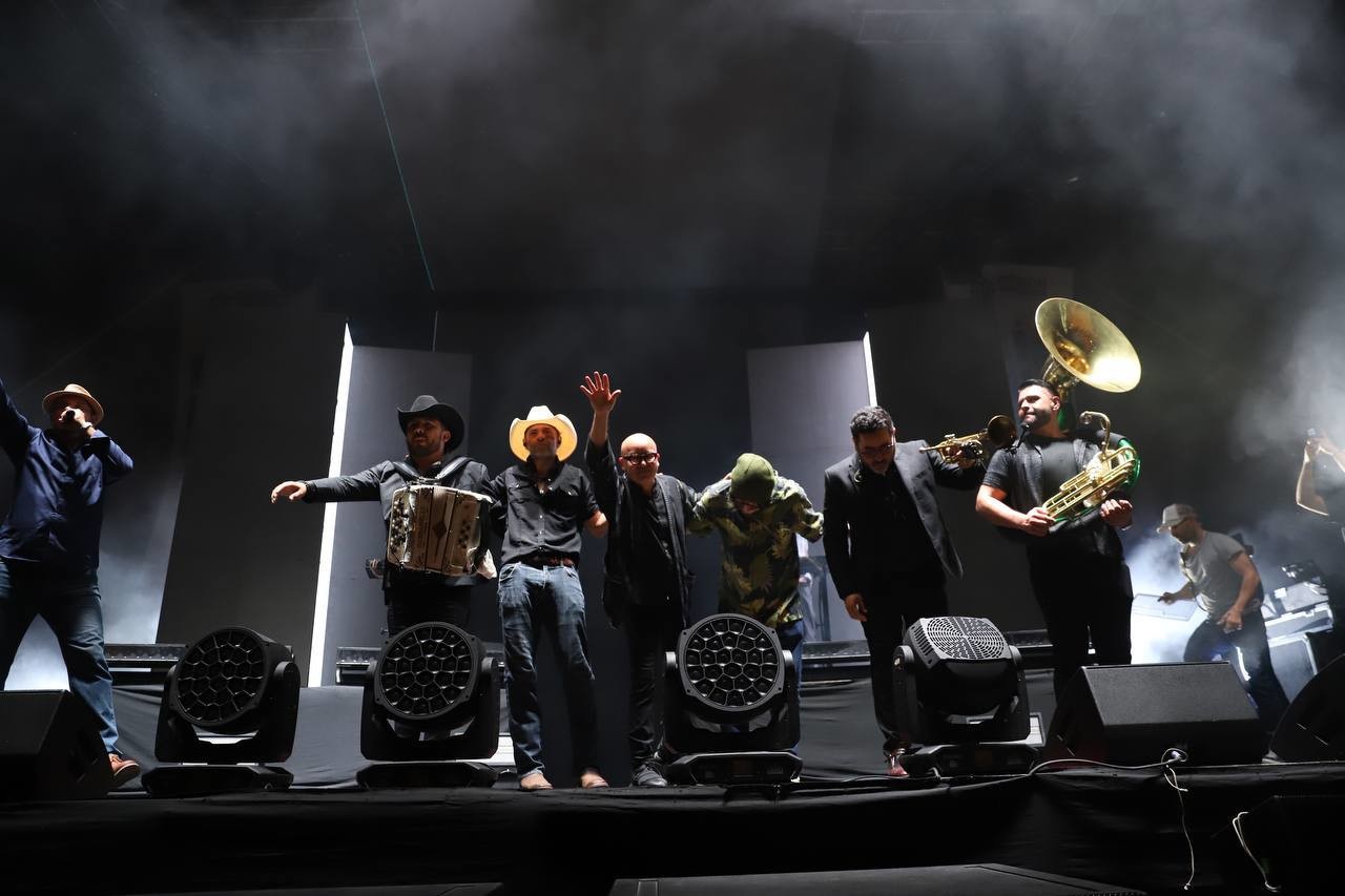 El público yucateco disfruto el pasado domingo del concierto de  Nortec: Bostich   Fussible que se realizó en el marco del Mérida Fest.- Fuente Ayuntamiento de Mérida