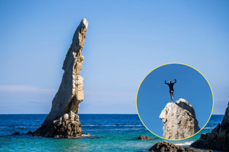 Video | Turista se lanza de El Dedo de Neptuno en Los Cabos y causa indignación