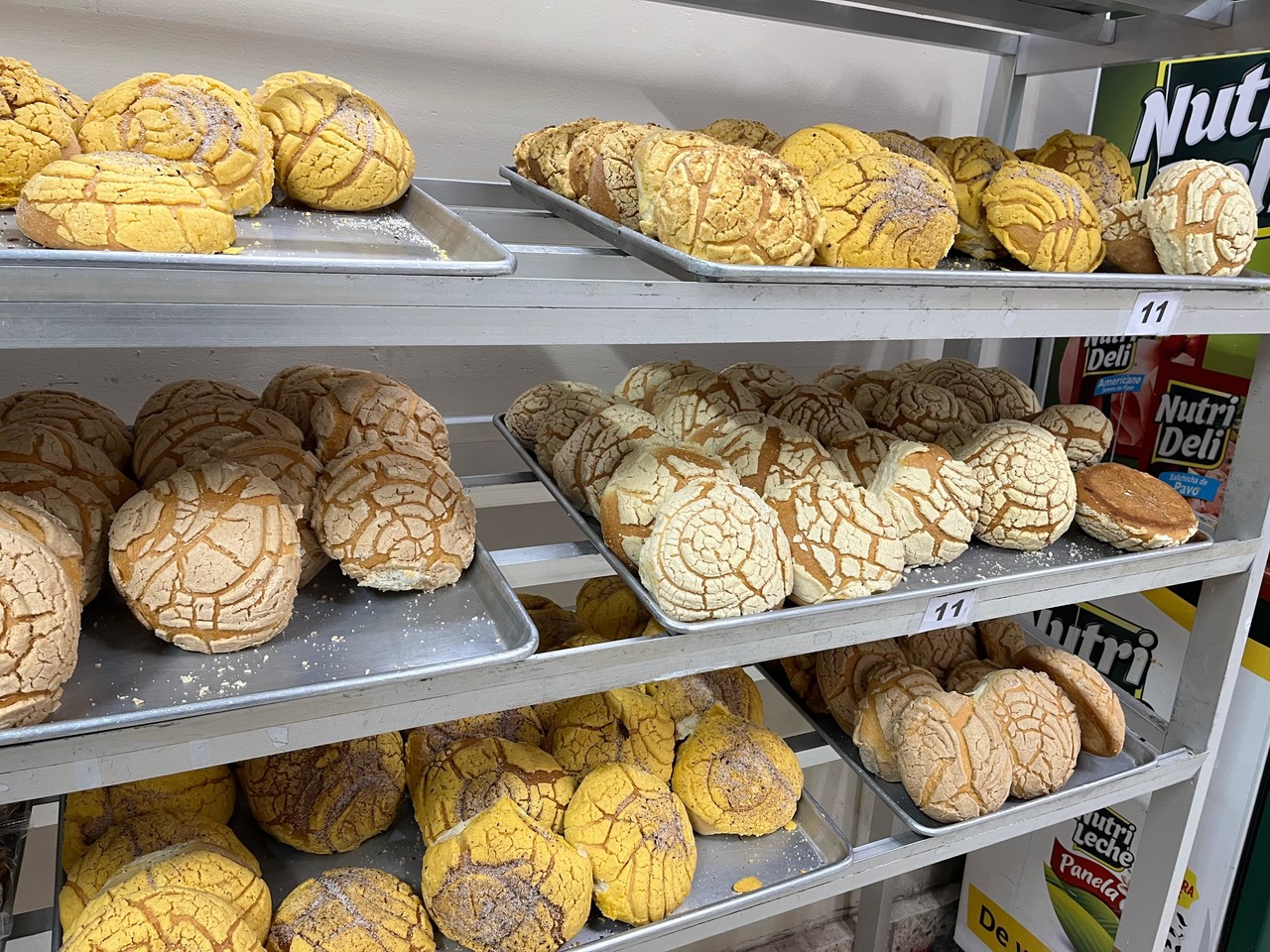 Ha aumentado el consumo de pan dulce por el frente frío. (Fotografía: Leslie Delgado)