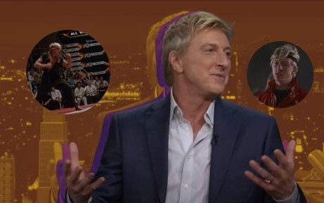 William Zabka, protagonista de 'Cobra Kai', cuenta la divertida experiencia que fue ver 'Karate Kid'