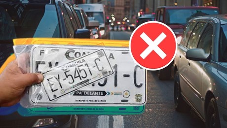 Placas vehiculares en Coahuila: ¿cómo identificar las láminas falsas? 